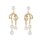 Bow Baroque Freshwater Pearl Earrings - Zafari Studio Jewelry
